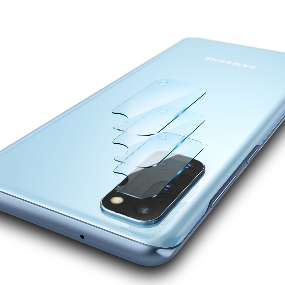 Ochranná fólia na zadnú kameru Ringke IDGL pre Samsung Galaxy S20 5G G981 / S20 G980, Tvrdené sklo, Sada 3 kusy, Priehľadná