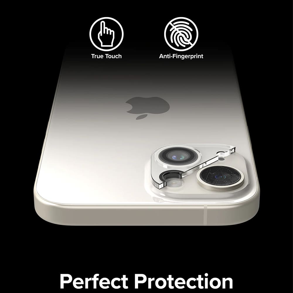 Ochranná fólia Ringke na zadnú kameru pre Apple iPhone 15 Plus / 15, Tvrdené sklo, Sada 2 kusy, Priehľadná