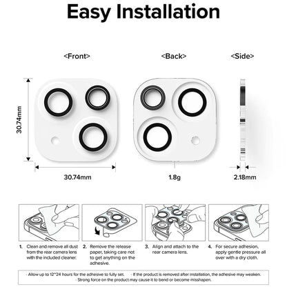 Ochranná fólia Ringke na zadnú kameru pre Apple iPhone 15 Plus / 15, Tvrdené sklo, Sada 2 kusy, Priehľadná