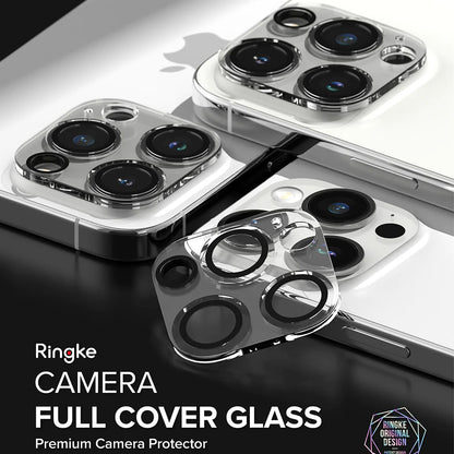 Ochranná fólia Ringke na zadnú kameru pre Apple iPhone 15 Pro Max, Kalené sklo, Sada 2 kusy, Priehľadná