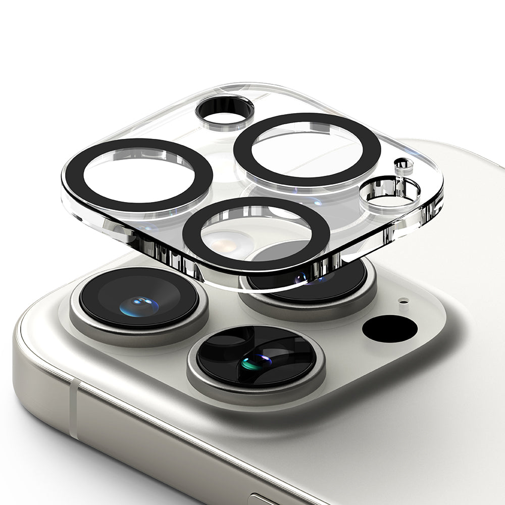 Ochranná fólia Ringke na zadnú kameru pre Apple iPhone 16 Pro Max / 16 Pro, Tvrdené sklo, Sada 2 kusy, Priehľadná