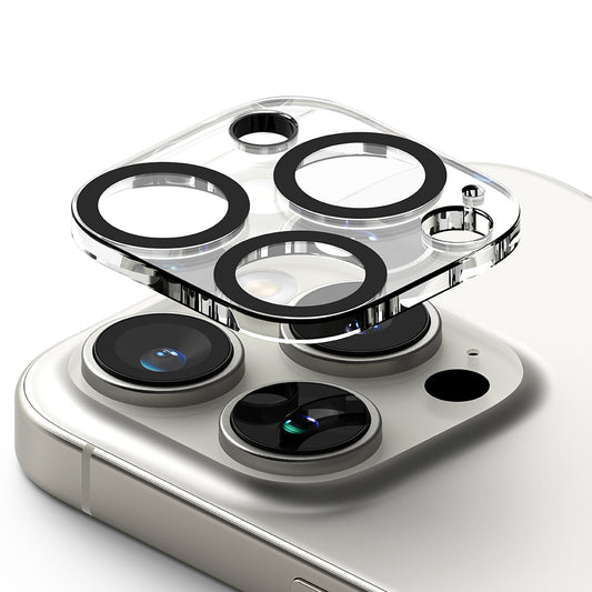Ochranná fólia Ringke na zadnú kameru pre Apple iPhone 16 Pro Max / 16 Pro, Tvrdené sklo, Sada 2 kusy, Priehľadná