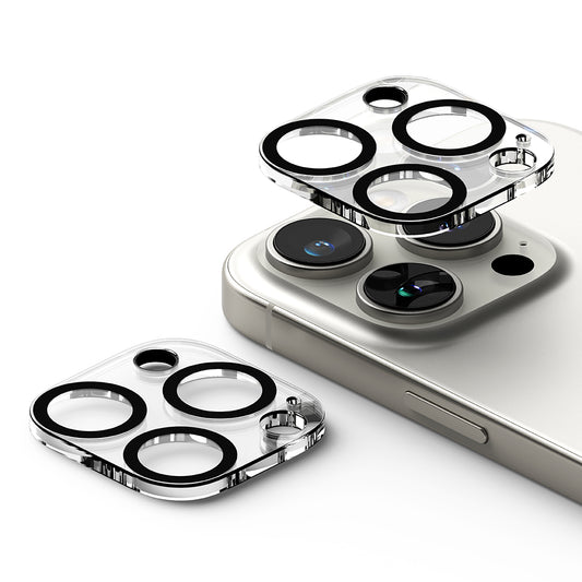 Ochranná fólia Ringke na zadnú kameru pre Apple iPhone 16 Pro Max / 16 Pro, Tvrdené sklo, Sada 2 kusy, Priehľadná