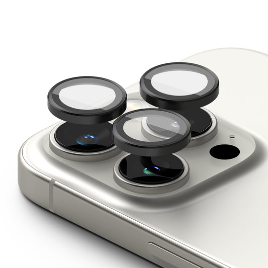 Ochranná fólia Ringke na zadnú kameru pre Apple iPhone 16 Pro Max / 16 Pro, Tvrdené sklo, Sada 2 kusy, Čierna