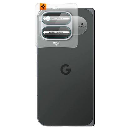 Ochranná fólia na zadnú kameru Spigen GlastR EZ FIT Optik Pro pre Google Pixel 11 Pro Fold, tvrdené sklo, sada 2 kusy, priehľadná AGL11491