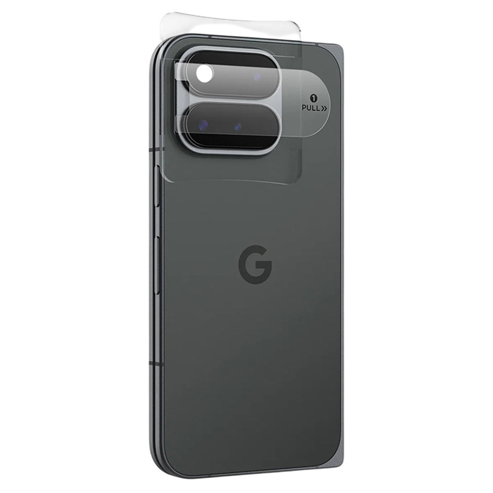Ochranná fólia na zadnú kameru Spigen GlastR EZ FIT Optik Pro pre Google Pixel 11 Pro Fold, tvrdené sklo, sada 2 kusy, priehľadná AGL11491