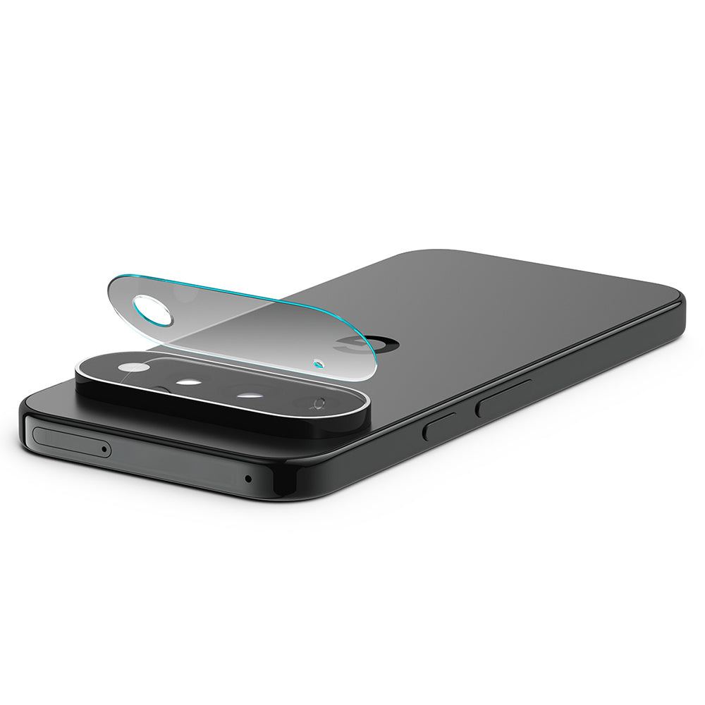 Ochranná fólia na zadnú kameru Spigen GlastR EZ FIT Optik Pro pre Google Pixel 11 Pro, tvrdené sklo, sada 2 kusy, čierna AGL11484
