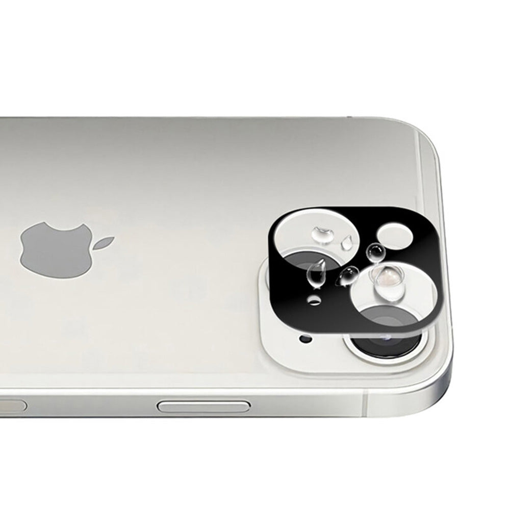 Ochranná fólia na zadnú kameru Techsuit pre Apple iPhone 13 mini / 13, tvrdené sklo, čierna