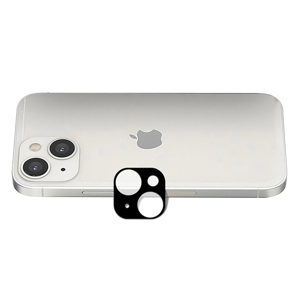 Ochranná fólia na zadnú kameru Techsuit pre Apple iPhone 13 mini / 13, tvrdené sklo, čierna