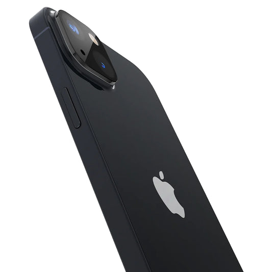 Ochranná fólia na zadnú kameru Techsuit pre Apple iPhone 14 Plus / 14, tvrdené sklo, čierna