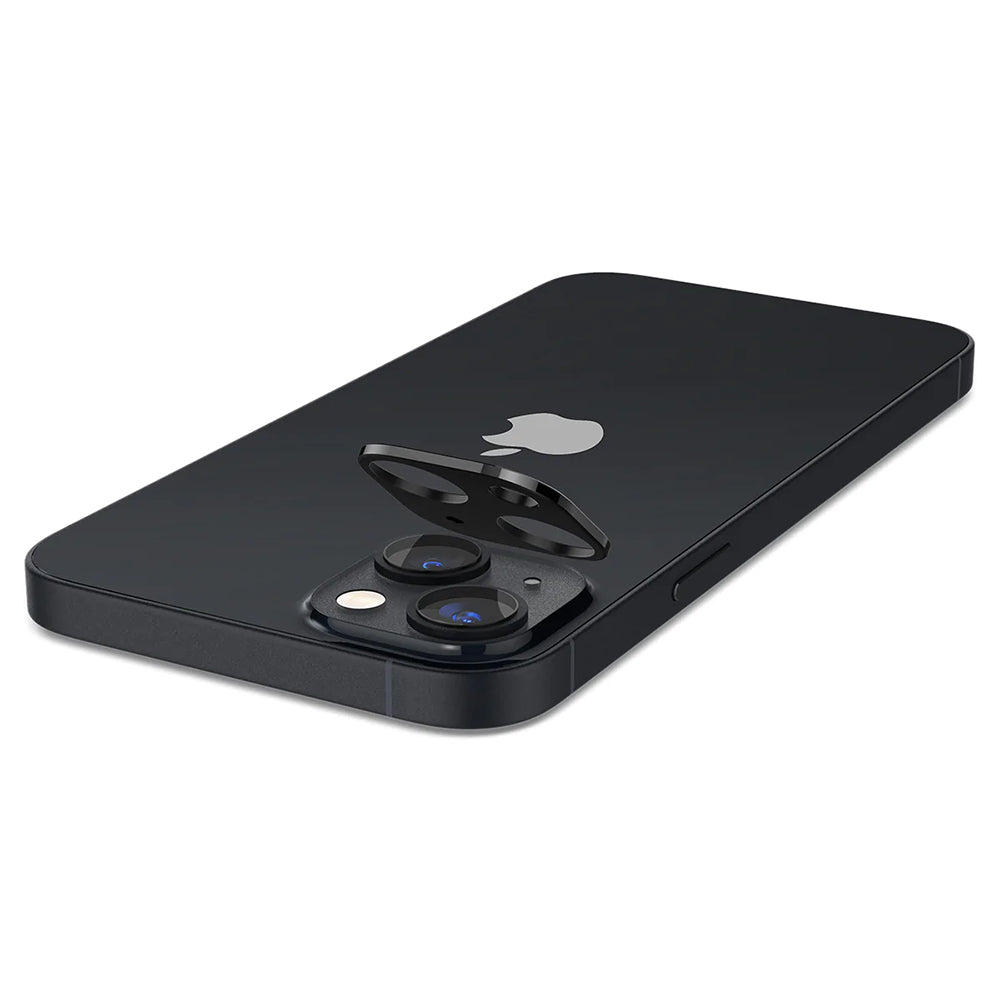 Ochranná fólia na zadnú kameru Techsuit pre Apple iPhone 14 Plus / 14, tvrdené sklo, čierna