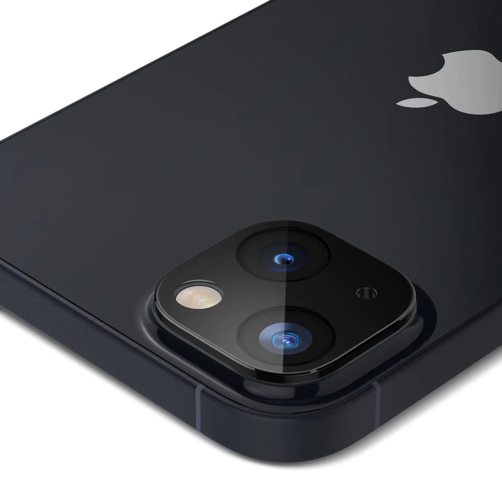 Ochranná fólia na zadnú kameru Techsuit pre Apple iPhone 14 Plus / 14, tvrdené sklo, čierna
