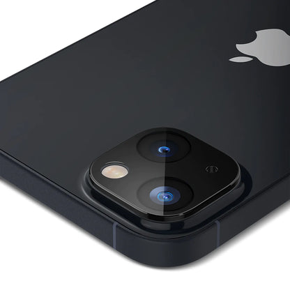Ochranná fólia na zadnú kameru Techsuit pre Apple iPhone 14 Plus / 14, tvrdené sklo, čierna