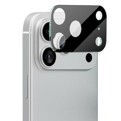 Ochranná fólia Techsuit na zadnú kameru pre Apple iPhone 17 Pro, Kalené sklo, Čierna