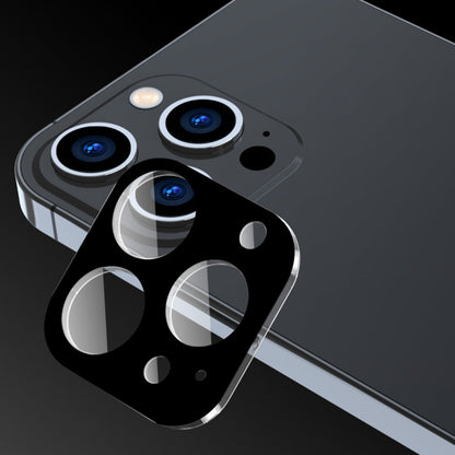 Ochranná fólia Techsuit na zadnú kameru pre Apple iPhone 17 Pro, Kalené sklo, Čierna