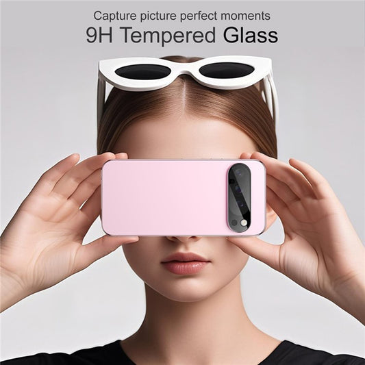 Ochranná fólia na zadnú kameru Techsuit pre Google Pixel 10 Pro XL, tvrdené sklo, čierna