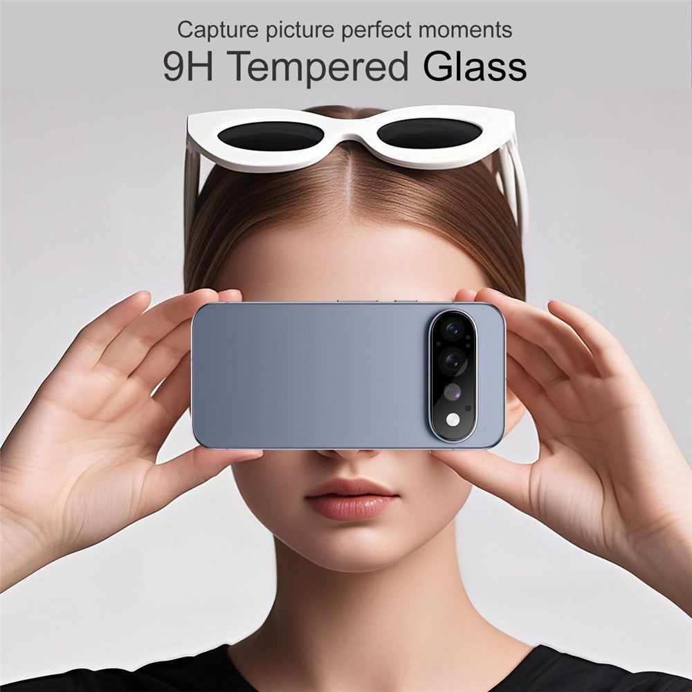 Ochranná fólia na zadnú kameru Techsuit pre Google Pixel 11 Pro, tvrdené sklo, čierna