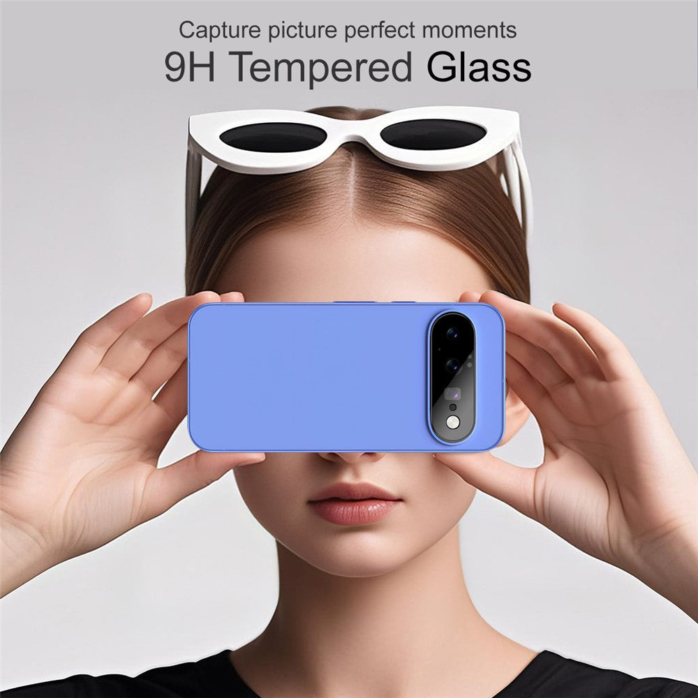 Ochranná fólia na zadnú kameru Techsuit pre Google Pixel 11, tvrdené sklo, čierna