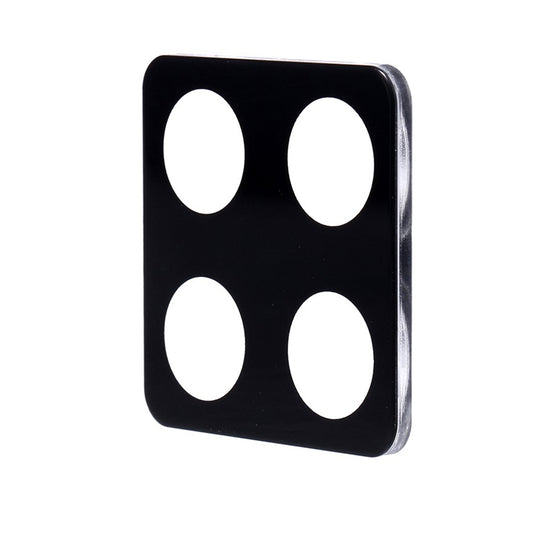 Ochranná fólia Techsuit na zadnú kameru pre Honor 400 Smart 4G / X7d 4G / 400 Smart 5G, Kalené sklo, Čierna