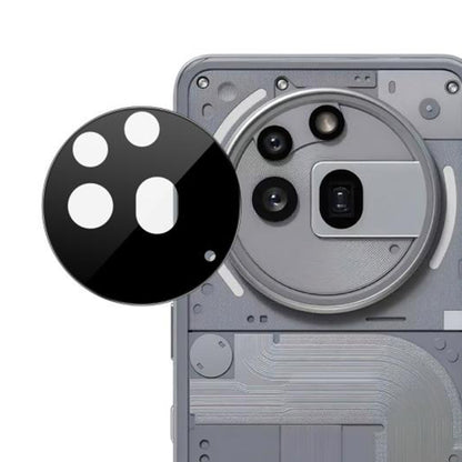 Ochranná fólia na zadnú kameru Techsuit pre Nothing Phone (3a) Pro, tvrdené sklo, čierna