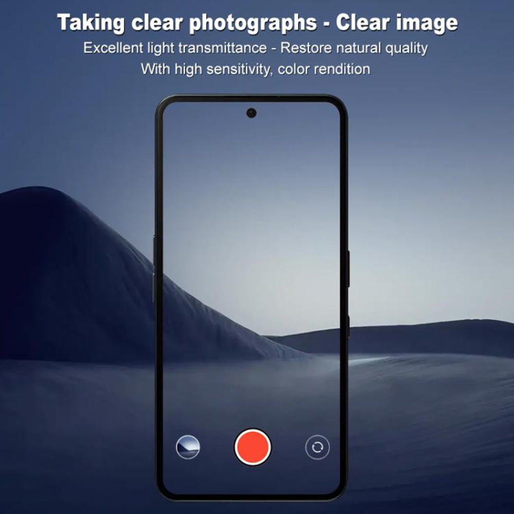 Ochranná fólia na zadnú kameru Techsuit pre Nothing Phone (3a) Pro, tvrdené sklo, čierna