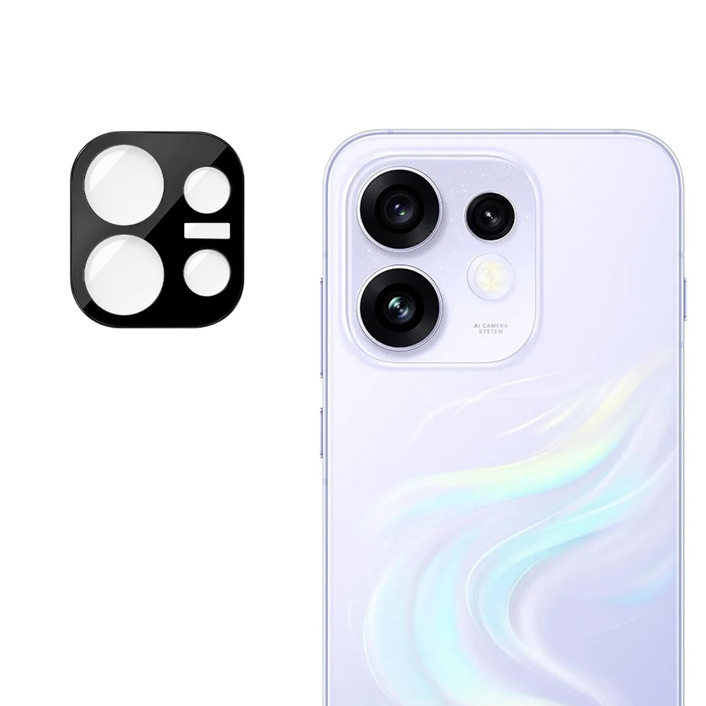 Ochranná fólia na zadnú kameru Techsuit pre Oppo Reno16, tvrdené sklo, čierna