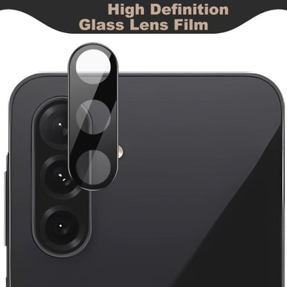 Techsuit Rear Camera Protection Film for Samsung Galaxy A57 5G, Tempered Glass, Black