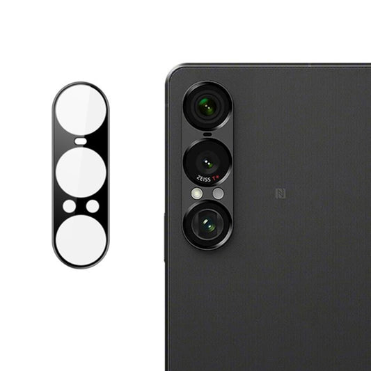 Ochranná fólia na zadnú kameru Techsuit pre Sony Xperia 1 VII, tvrdené sklo, čierna