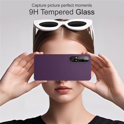 Ochranná fólia na zadnú kameru Techsuit pre Sony Xperia 1 VII, tvrdené sklo, čierna