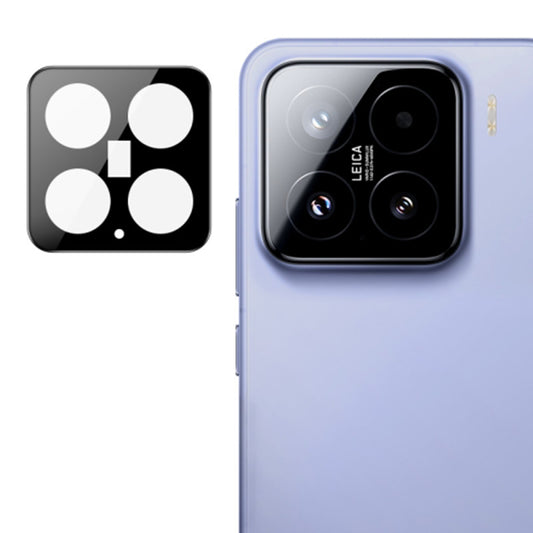 Ochranná fólia na zadnú kameru Techsuit pre Xiaomi 15, tvrdené sklo, čierna