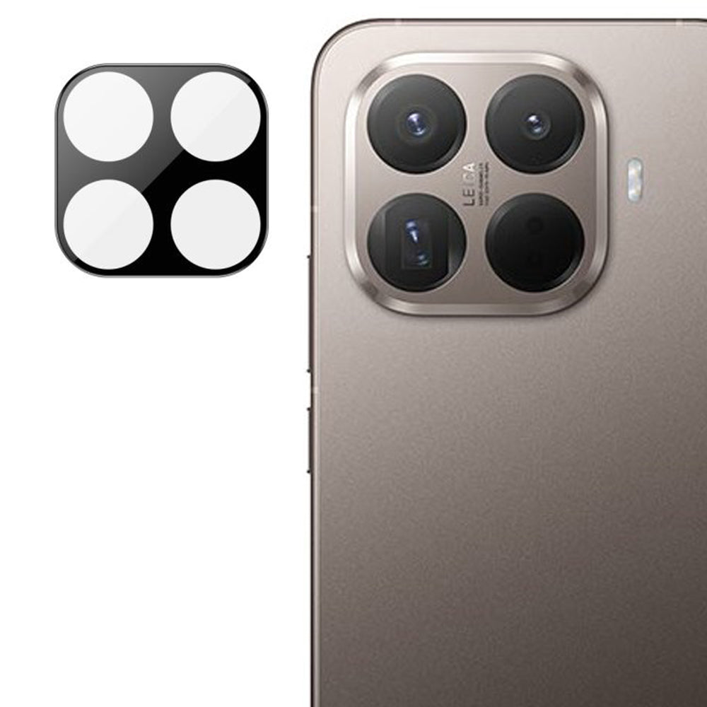 Ochranná fólia na zadnú kameru Techsuit pre Xiaomi 15T Pro, tvrdené sklo, čierna