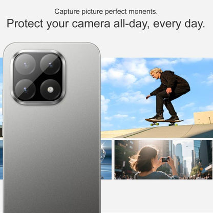 Ochranná fólia na zadnú kameru Techsuit pre Xiaomi 15T Pro, tvrdené sklo, čierna