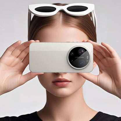 Techsuit Rear Camera Protection Film for Xiaomi 17 Ultra, Tempered Glass, Black