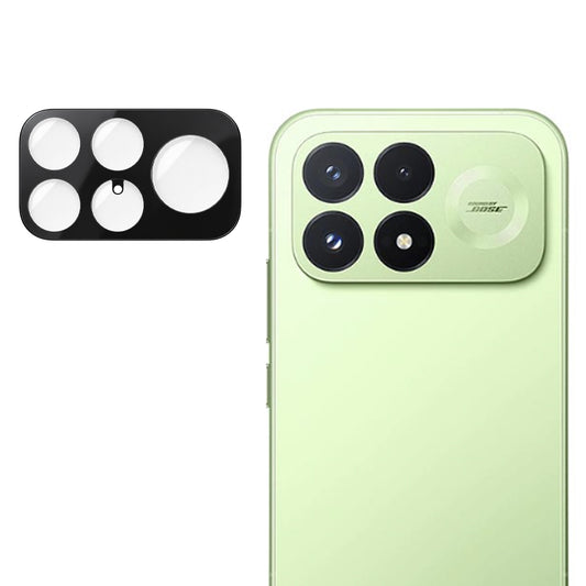 Ochranná fólia na zadný fotoaparát Techsuit pre Xiaomi Poco F9 Pro, tvrdené sklo, čierna