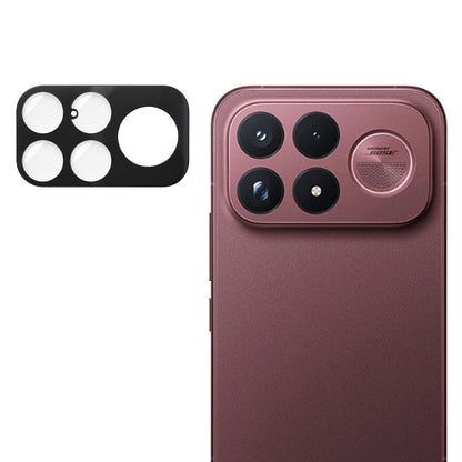 Ochranná fólia na zadný fotoaparát Techsuit pre Xiaomi Poco F9 Ultra, tvrdené sklo, čierna
