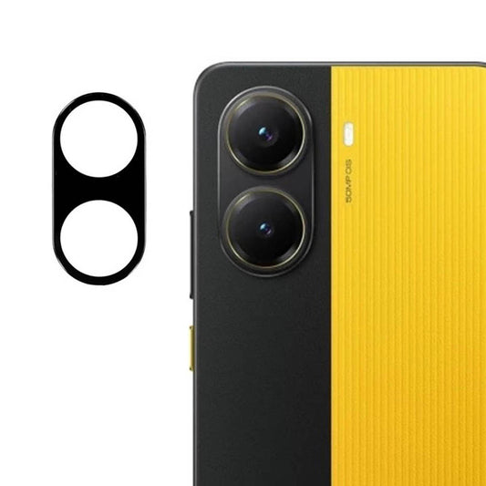 Ochranná fólia na zadnú kameru Techsuit pre Xiaomi Poco X7 Pro, tvrdené sklo, čierna