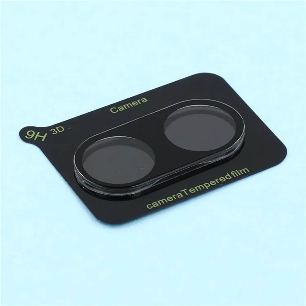 Techsuit Rear Camera Protective Film for Xiaomi Poco X7 Pro, Tempered Glass, Black