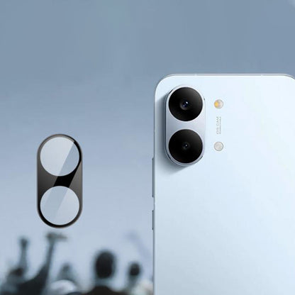 Ochranná fólia na zadnú kameru Techsuit pre Xiaomi Poco X8 Pro Max, Tvrdené sklo, Čierna