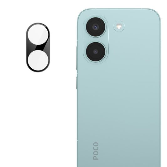 Ochranná fólia Techsuit na zadnú kameru pre Xiaomi Poco X8 Pro, Tvrdené sklo, Čierna