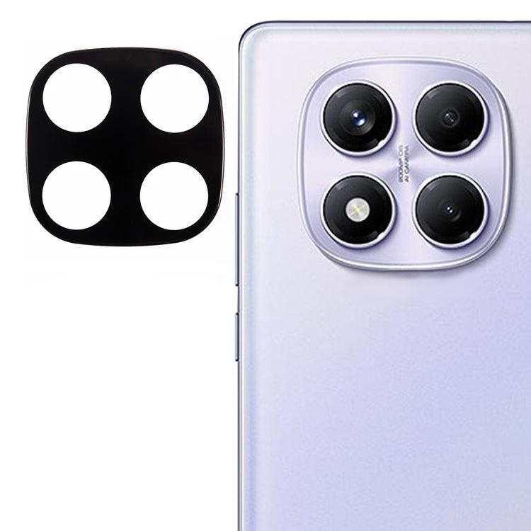 Ochranná fólia na zadnú kameru Techsuit pre Xiaomi Redmi Note 14 Pro 4G, tvrdené sklo, čierna