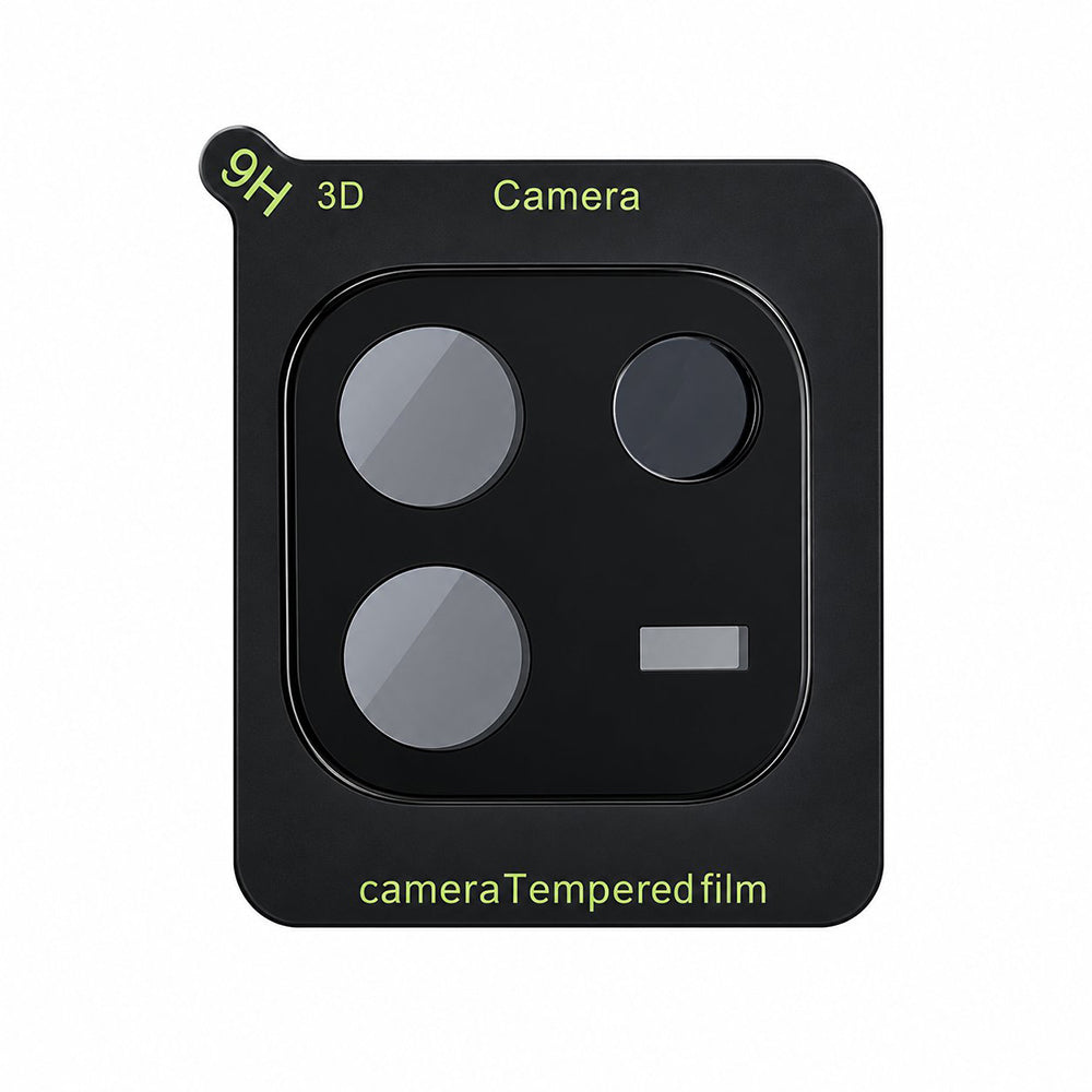 Techsuit Rear Camera Protector for Xiaomi Redmi Note 17 Pro Max, Tempered Glass, Black