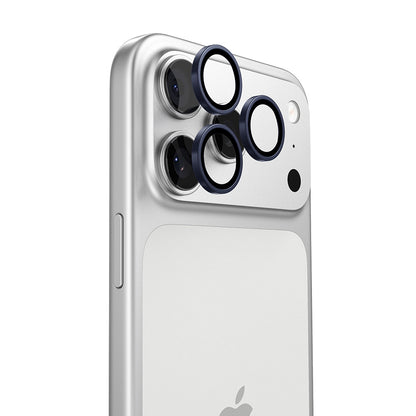 Ochranná fólia na zadnú kameru Torras Lensguard pre Apple iPhone 17 Pro Max / 17 Pro, tvrdené sklo, modrá
