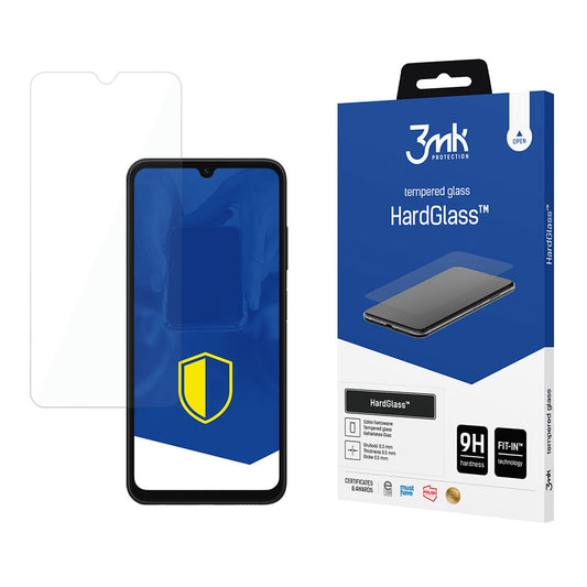 Ochranná fólia na displej 3MK HardGlass pre Samsung Galaxy A05s A057, tvrdené sklo, plné lepidlo