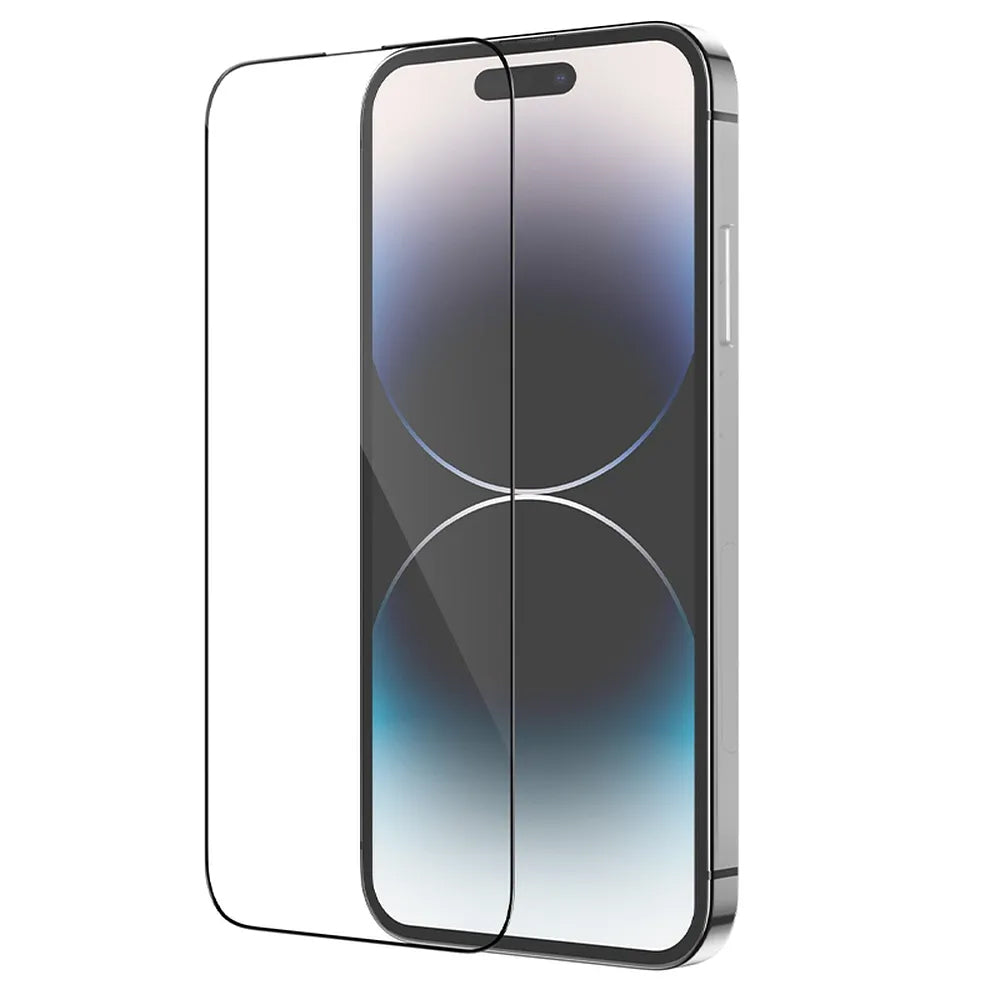 HOCO Screen Protector for Apple iPhone 14 Pro Max, Tempered Glass, Full Glue, Set of 25 pieces, Black
