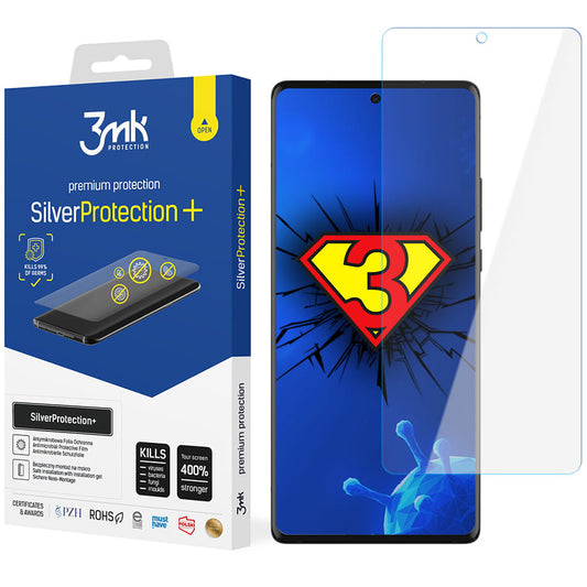 Ochranná fólia na displej 3MK Silver Protect+ pre Motorola Edge 30 Ultra, Plast