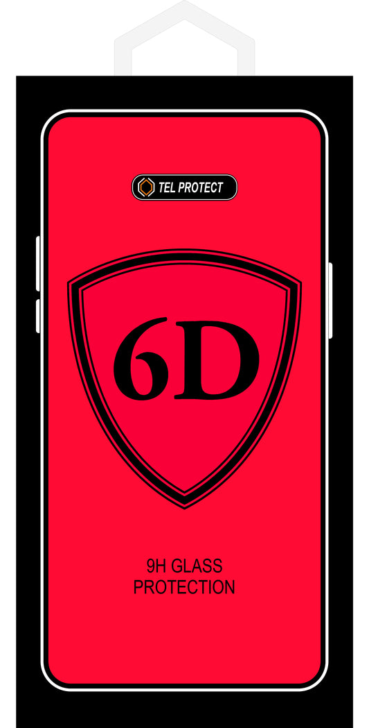 OEM ochranná fólia na obrazovku pre Samsung Galaxy A51 5G A516 / A51 A515, tvrdené sklo, plné lepidlo, 6D, čierna