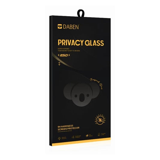 Ochranná fólia na displej Privacy Bear pre Apple iPhone 16 Pro Max, tvrdené sklo, plné lepenie