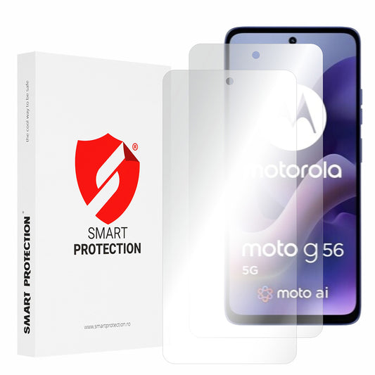Ochranná fólia na displej Smart Protection Premium Classic pre Motorola Moto G56, plast, sada 2 kusy