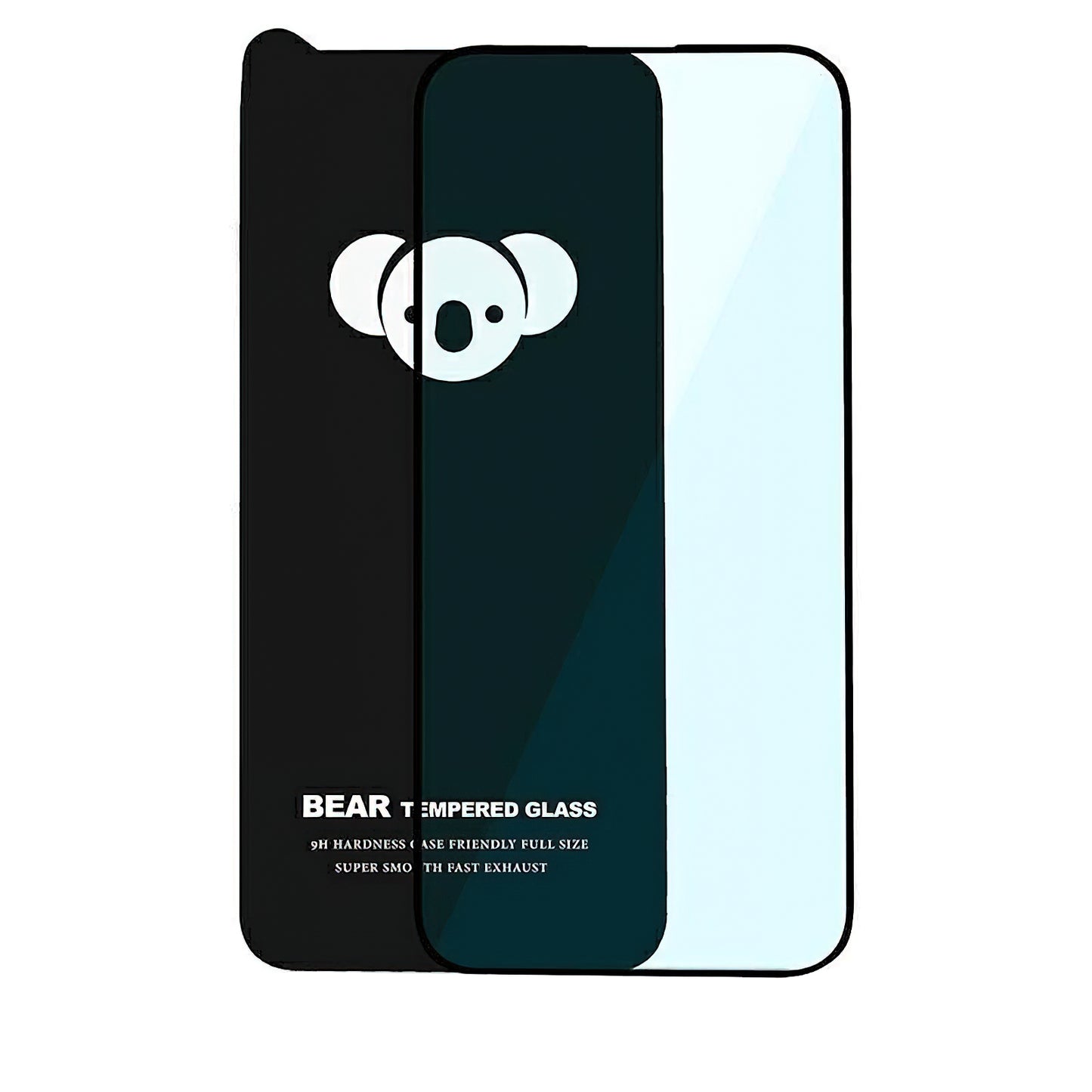 Ochranná fólia na displej Bear HD pre Samsung Galaxy A17 4G / A17 5G / A16 5G A166 / A16 4G A165, tvrdené sklo, plné lepidlo, čierna
