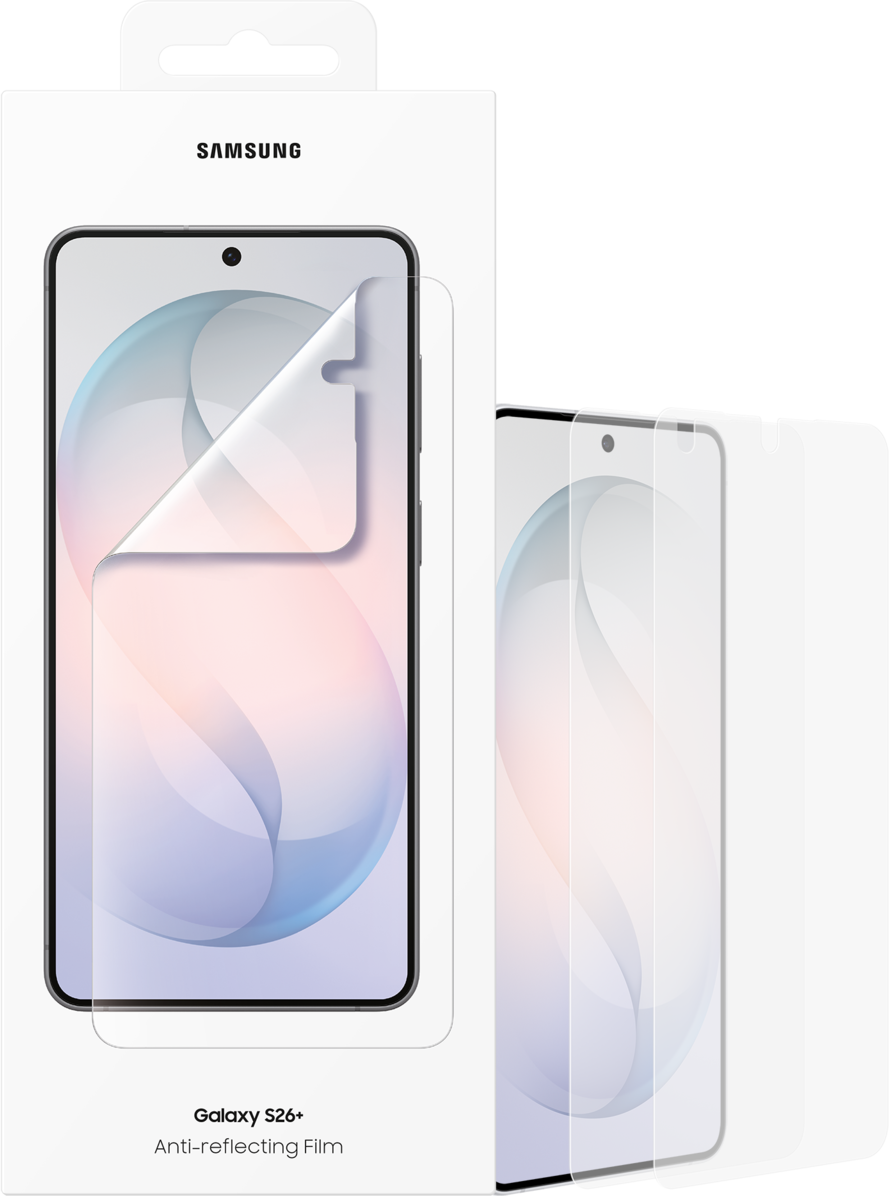 Ochranná fólia Anti-reflecting na displej pre Samsung Galaxy S26 Plus S947, Plast, Sada 2 kusy EF-US947CTEGWW